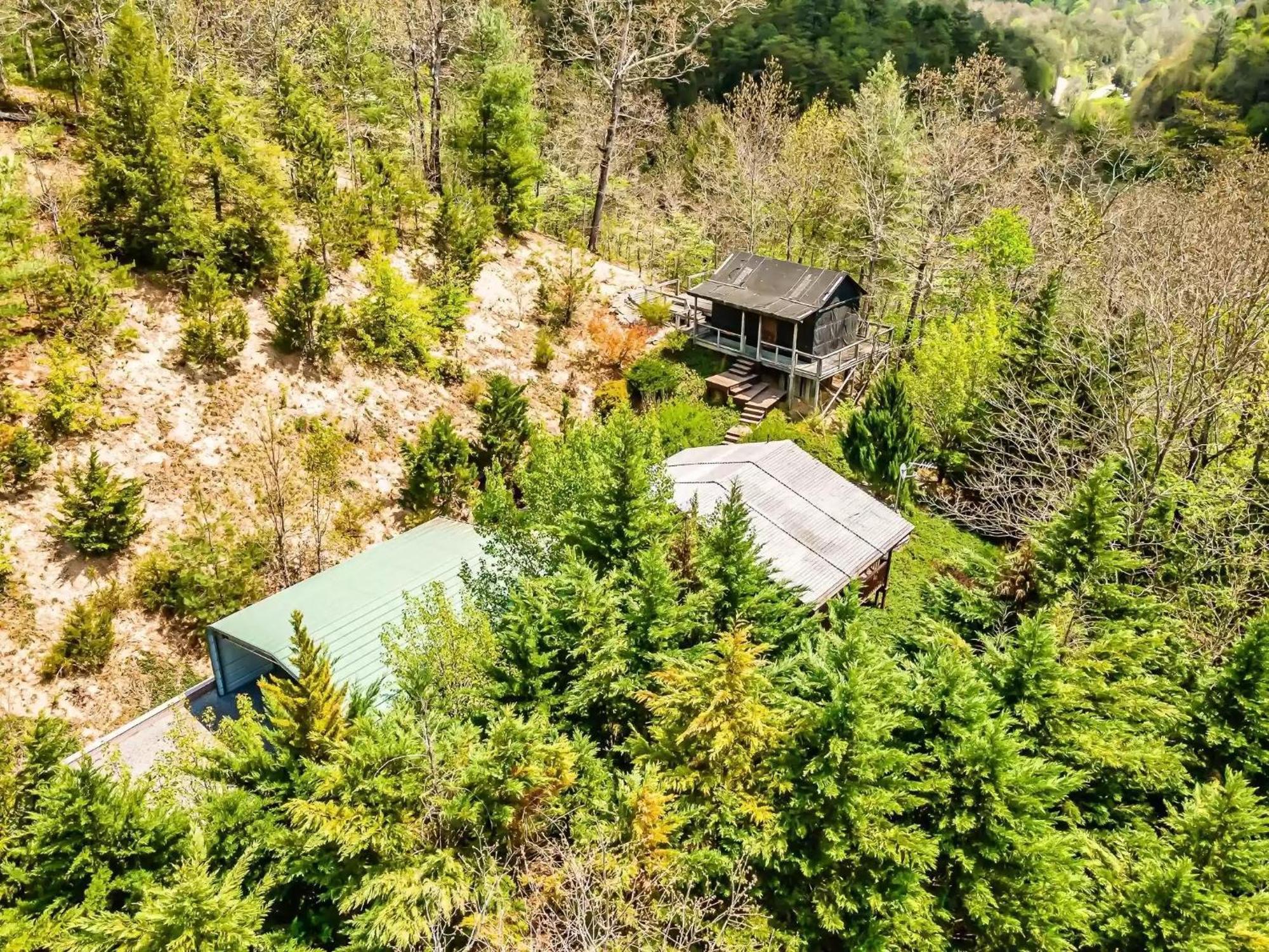 Tiny House, Wifi,Hot Tub,Secluded Villa Cosby Exteriör bild